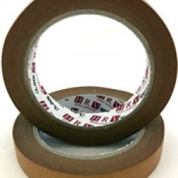  HRV Скотч малярський 18 мм х 40 м 100*С коричневий