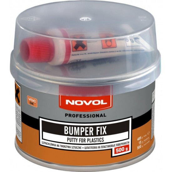 Novol Шпаклівка для пластику Bumper Fix 0.50 кг 1171