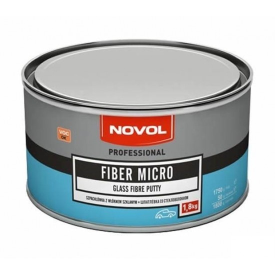 Novol Шпаклівка Fiber 1,8 кг 1225 Novol Шпаклівка Fiber 1,8 кг 1225