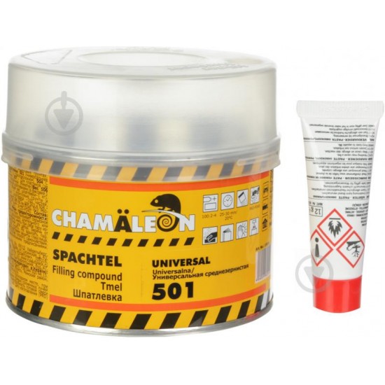 CHAMAELEON 501 шпаклівка поліестра універсальна 0,515 кг 15014
