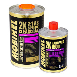  MOBIHEL 2K 2:1 Акриловий лак (speedy) - швидковисихаючий 1л + затверджувач швидкий 1500 0,5л