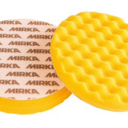 MIRKA Круг полировальный желтый рельефный 150мм поролоновый 7993415021