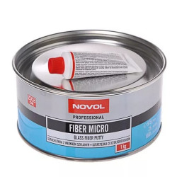  Novol Шпаклівка Fiber Micro 1 кг 1233