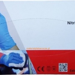 COLAD Перчатки нитриловые голубые, устойчивые к растворителям, XL 530902