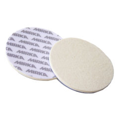 MIRKA Фетровий полірувальний диск 125 * 6мм, білий, 2 шт. в уп. 7996012511