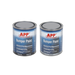 APP ФАРБКА СТРУКТУРНА ДЛЯ БАМПЕРІВ 1-КОМП. APP-BUMPER PAINT сіра 1л 020802