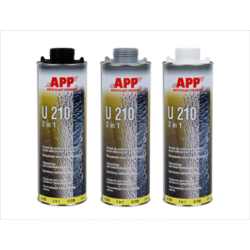  APP Засіб для захисту кузова та рідка маса ущільнювача (герметик) U210 2в1 сіре 1л 050111