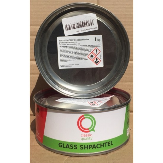 Classic Quality Шпатлевка со стекловолокном Glass 1кг