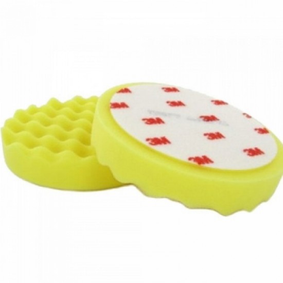 3M Жовтий  багаторазовий полірувальний круг для пасти 80349, діам. 150 мм  50488