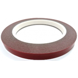 SOLID "MAX FIX SLIM" двухсторонний скотч для максимальной фиксации на акриловой основе 0,8мм - серая 12мм*10м  042.1210